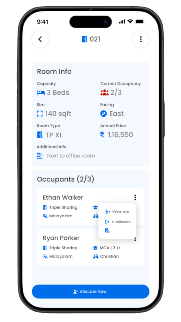 App feature screen 1
